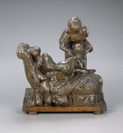 La masseuse, groupe, vers 1895 - Edgar Degas