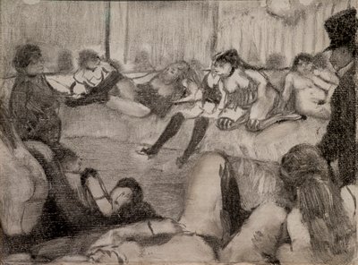 Le Salon. 1879 - Edgar Degas