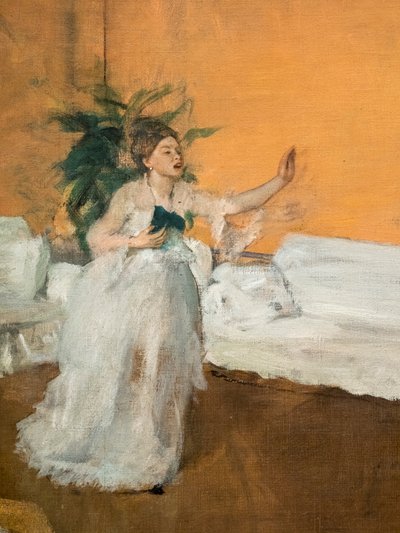 La répétition de la chanson (détail) - Edgar Degas