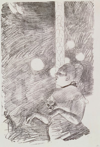 Le chant du chien, 1876-77 - Edgar Degas
