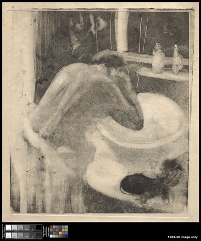 Le Bassin, vers 1880-85 - Edgar Degas