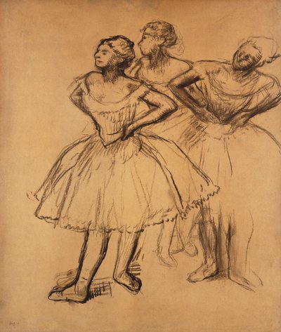 Trois danseuses - Edgar Degas