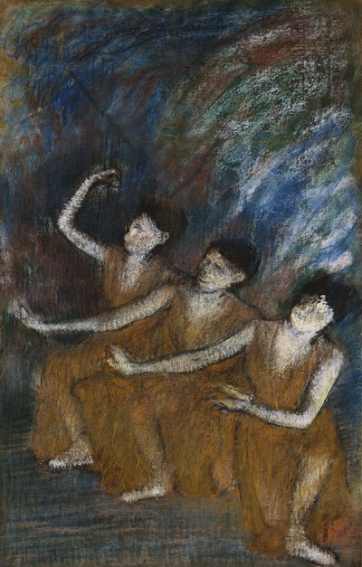 Trois danseurs, c.1895-98 - Edgar Degas