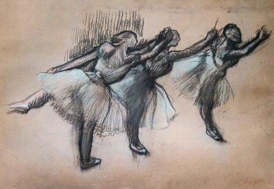 Trois danseurs - Edgar Degas