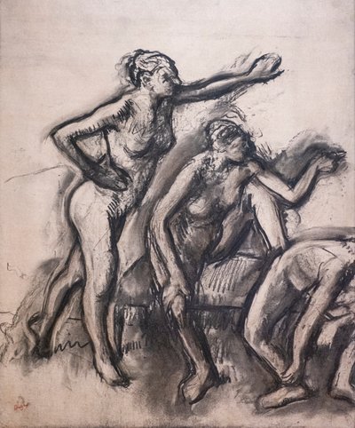Trois danseuses nues. Vers 1903 - Edgar Degas