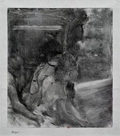 Au théâtre. Vers 1878. - Edgar Degas