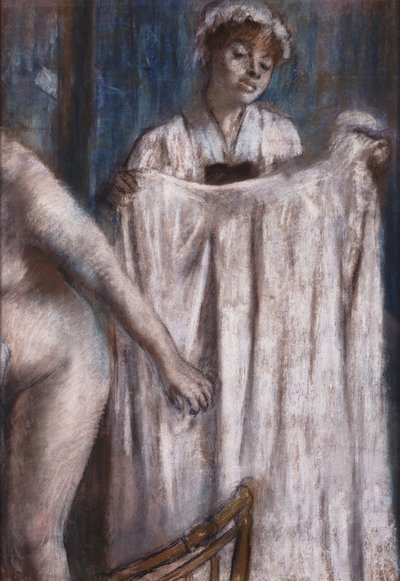 Toilette après le bain - Edgar Degas