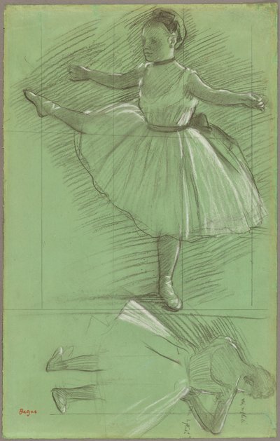 Deux études de danseurs - Edgar Degas