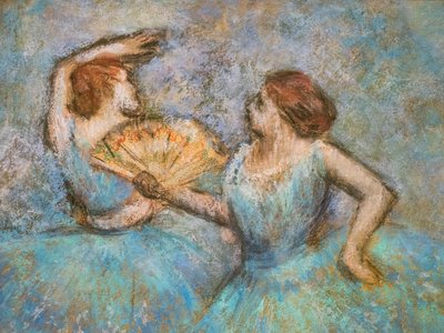 Deux danseurs (détail) - Edgar Degas