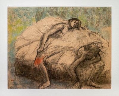 Deux danseurs au repos - Edgar Degas