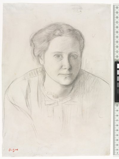 Victoria Dubourg, vers 1866 - Edgar Degas