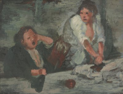 Les lavandières - Edgar Degas
