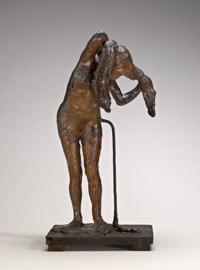 Femme arrangeant ses cheveux - Edgar Degas