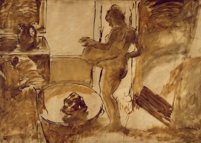 Femme se séchant - Edgar Degas