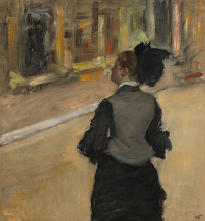 Femme vue de dos - Edgar Degas