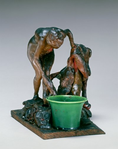 Femme se lavant la jambe gauche, vers 1890 - Edgar Degas