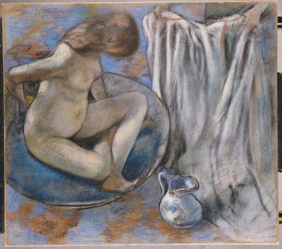 Femme dans la Baignoire, 1884 - Edgar Degas