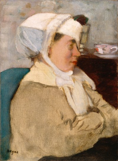 Femme avec un bandage, vers 1872 - Edgar Degas