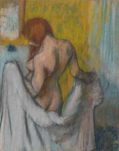 Femme avec une serviette, 1894 ou 1898 - Edgar Degas