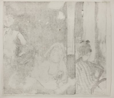 Femmes devant un café, soir - Edgar Degas