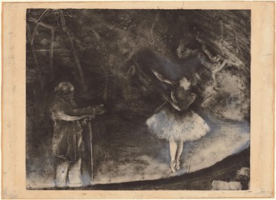 Le maître de ballet - Edgar Degas, executed in collaboration with Vicomte Lepic