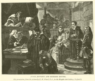 Le juge Jeffreys et Richard Baxter - Edgar Melville Ward