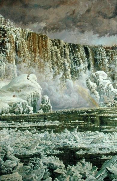 Chutes du Niagara en hiver - Edgar Spier Cameron