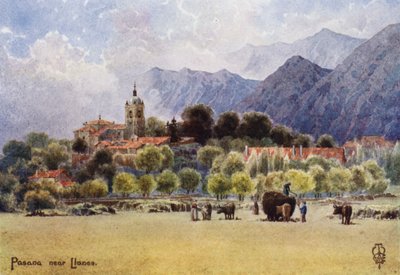 Espagne du Nord : Pasana, un village de montagne asturien - Edgar T. A. Wigram
