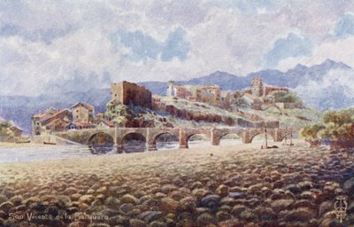 Espagne du Nord : San Vicente de la Barquera - Edgar T. A. Wigram
