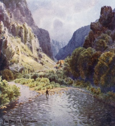 Espagne du Nord : La gorge de la Deva, La Hermida - Edgar T. A. Wigram