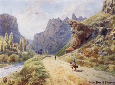Espagne du Nord : La gorge de Pancorvo - Edgar T. A. Wigram