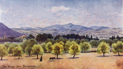 Espagne du Nord : Le Bierzo, depuis Ponferrada, en direction du col de Piedrafita - Edgar T. A. Wigram
