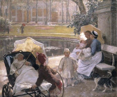 Au coin du parc - Edgard Farasyn