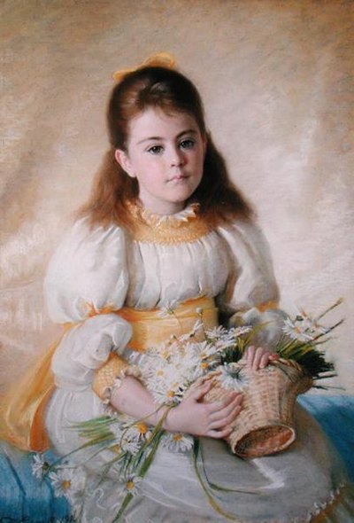 Le panier de fleurs - Edith Augusta James