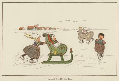 Hollande, sur la glace - Edith Farmiloe