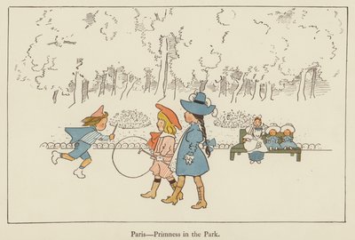 Paris, la raideur dans le parc - Edith Farmiloe
