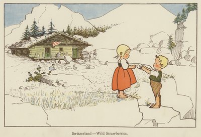 Suisse, fraises des bois - Edith Farmiloe