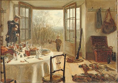 Le Déjeuner du Sportif - Edith Hayllar