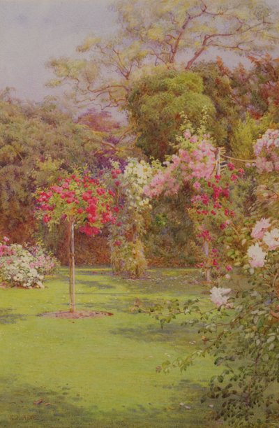 Un jardin de roses - Edith Helena Adie