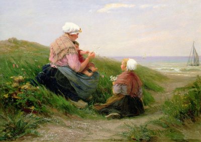 Une mère et ses petits enfants - Edith Hume