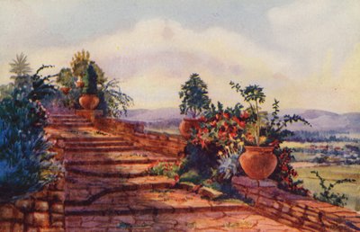 Les marches de la Maison du Gouvernement, Pretoria - Edith Struben