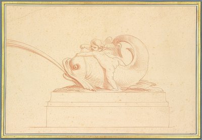 Dauphin crachant de l