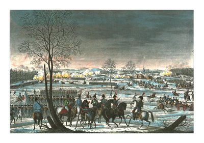 Bataille près de Hohenlinden, 3 décembre 1800, vers 1850 - Edme Bovinet