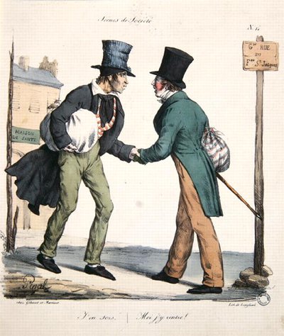 Un homme quittant et l