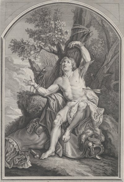 Saint Sébastien - Edme Jeaurat