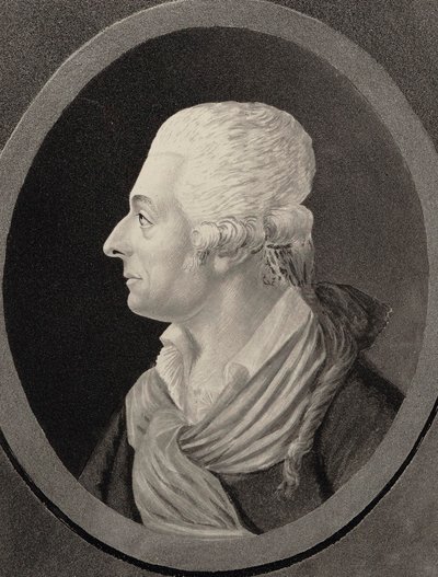 Portrait du compositeur Antonio Sacchini 1730-1786, 1810 - Edme Quenedey