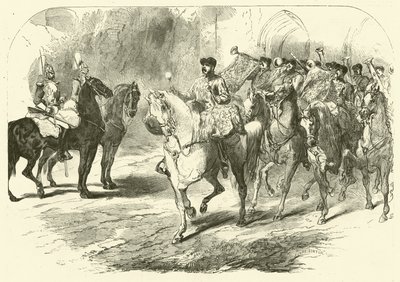 Bande des Horse Guards - Edmond (after) Morin
