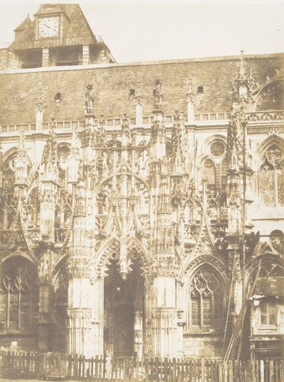 Portail de la Cathédrale de Louviers, 1852-54 - Edmond Bacot
