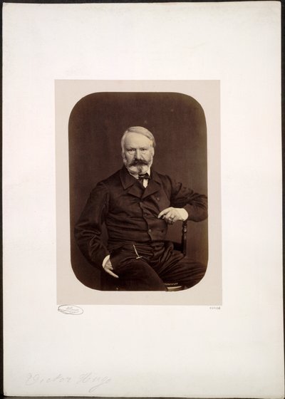 Portrait de Victor Hugo à Guernesey - Edmond Bacot