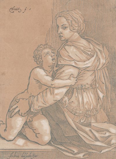 Vierge et enfant, ca. 1530 - Edmond Douet